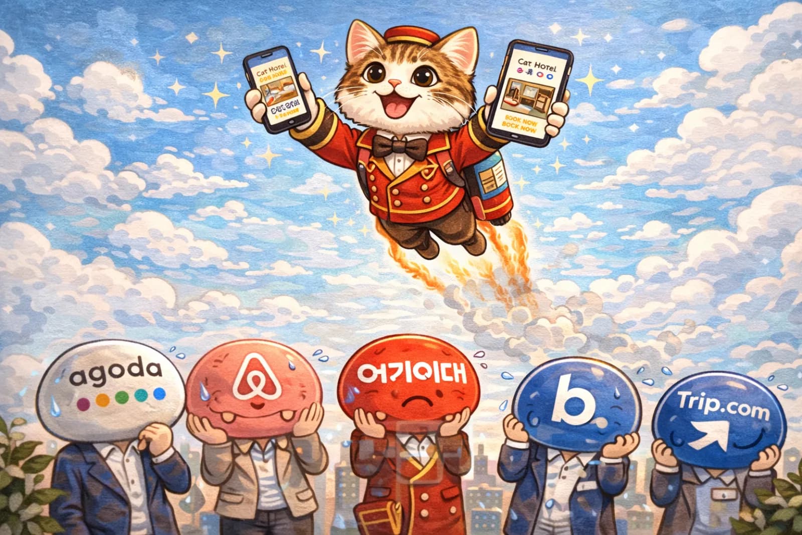 OTA 독립선언, OA 홈페이지 & 부킹엔진으로 이익 극대화하기 썸네일